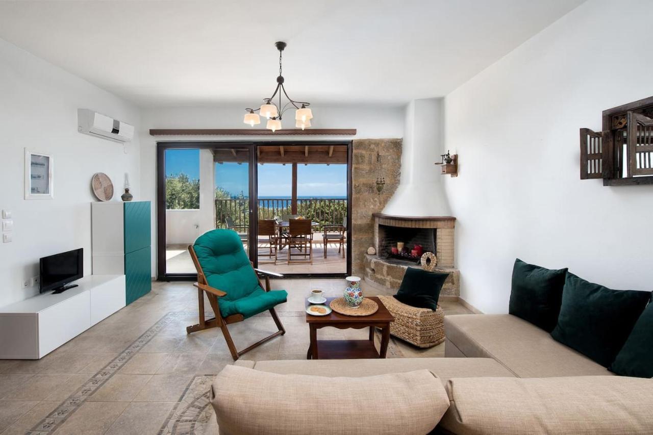 Cedrus And Sea, Beachfront House, Gennadi, Rhodes Exterior photo